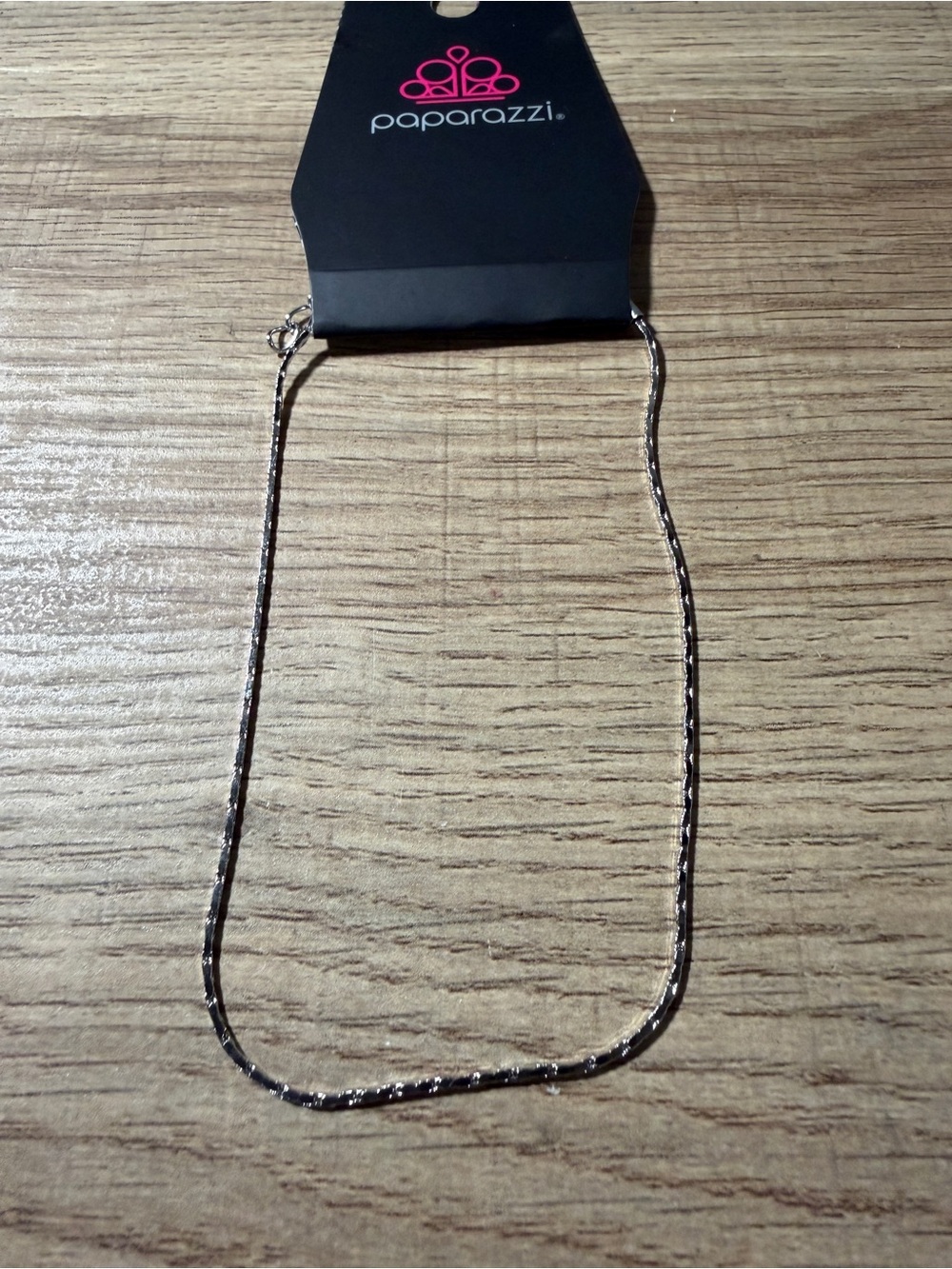 Paparazzi Shiny Silver-Tone Chain Anklet